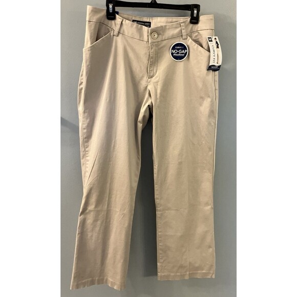 Lee Modern Series Curvy Fit Womens Tan Trousers Size 16 NWT - Picture 1 of 9
